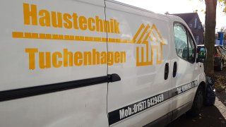 Firmenwagen der Haustechnik Tuchenhagen Mario Tuchenhagen